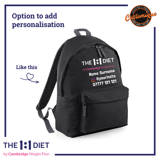The 1:1 Diet - Fashion Backpack
