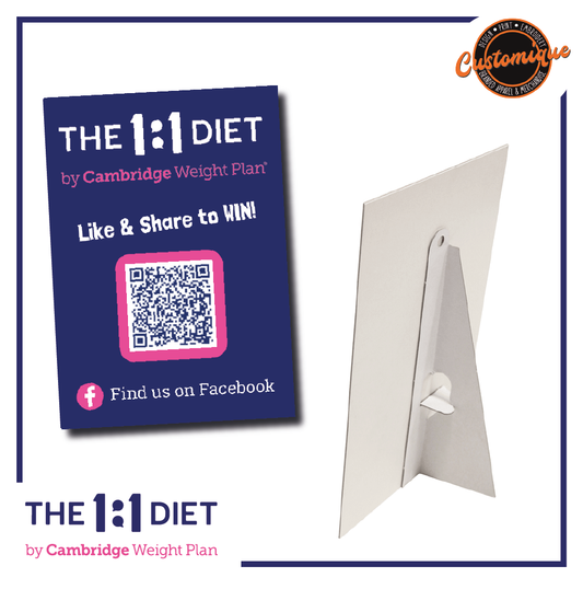 The 1:1 Diet - Desktop Display Stand