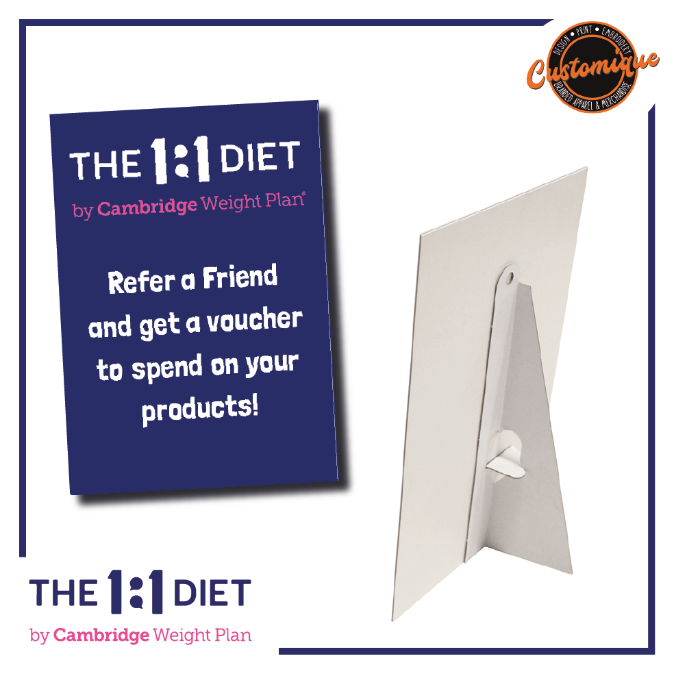 The 1:1 Diet - Desktop Display Stand