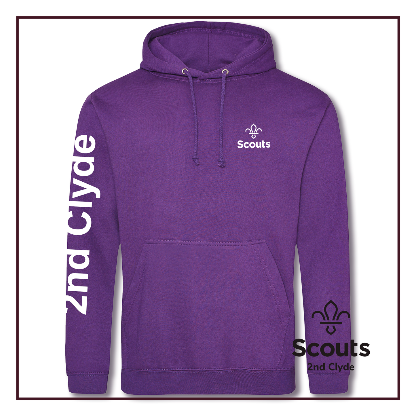 2nd Clyde Scouts - Hoodie (Adult)