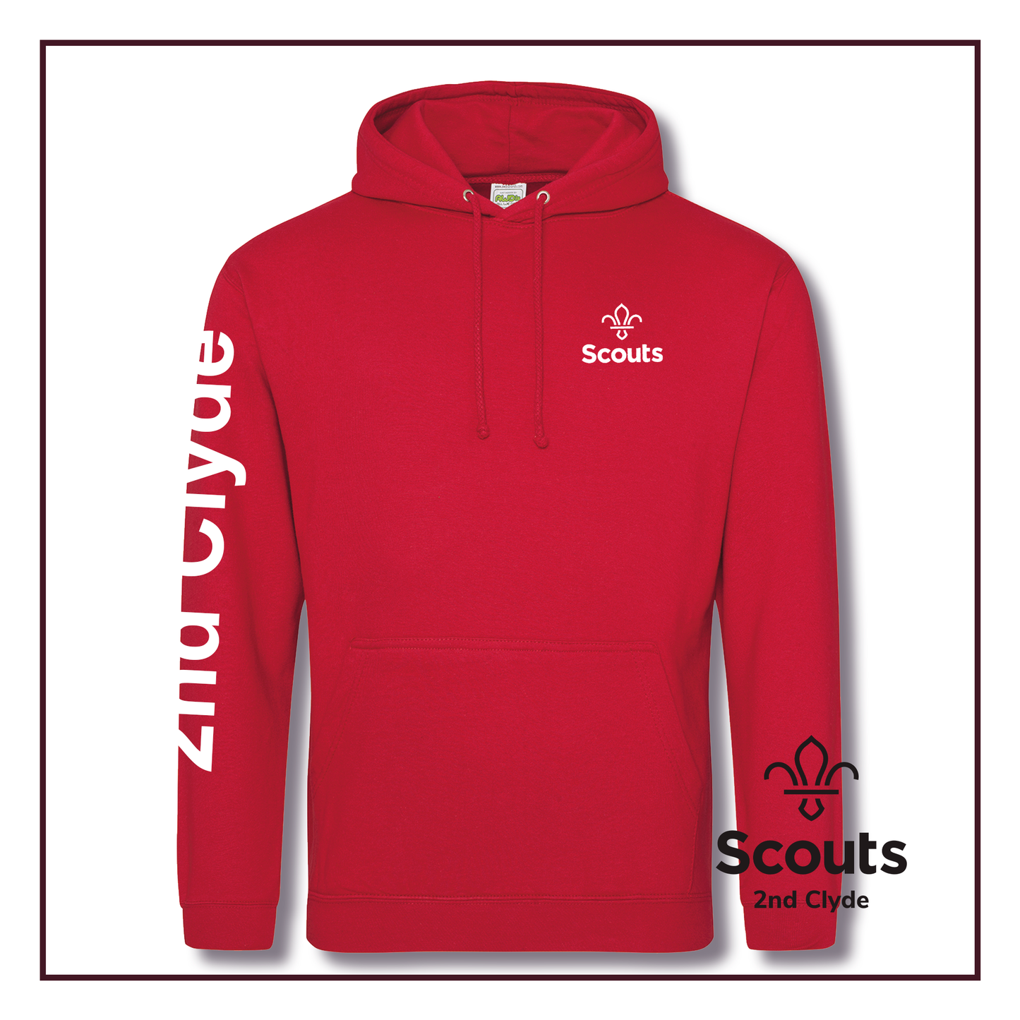 2nd Clyde Scouts - Hoodie (Adult)