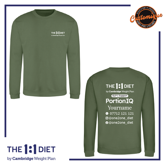 The 1:1 Diet Portion IQ - UNISEX Sweater