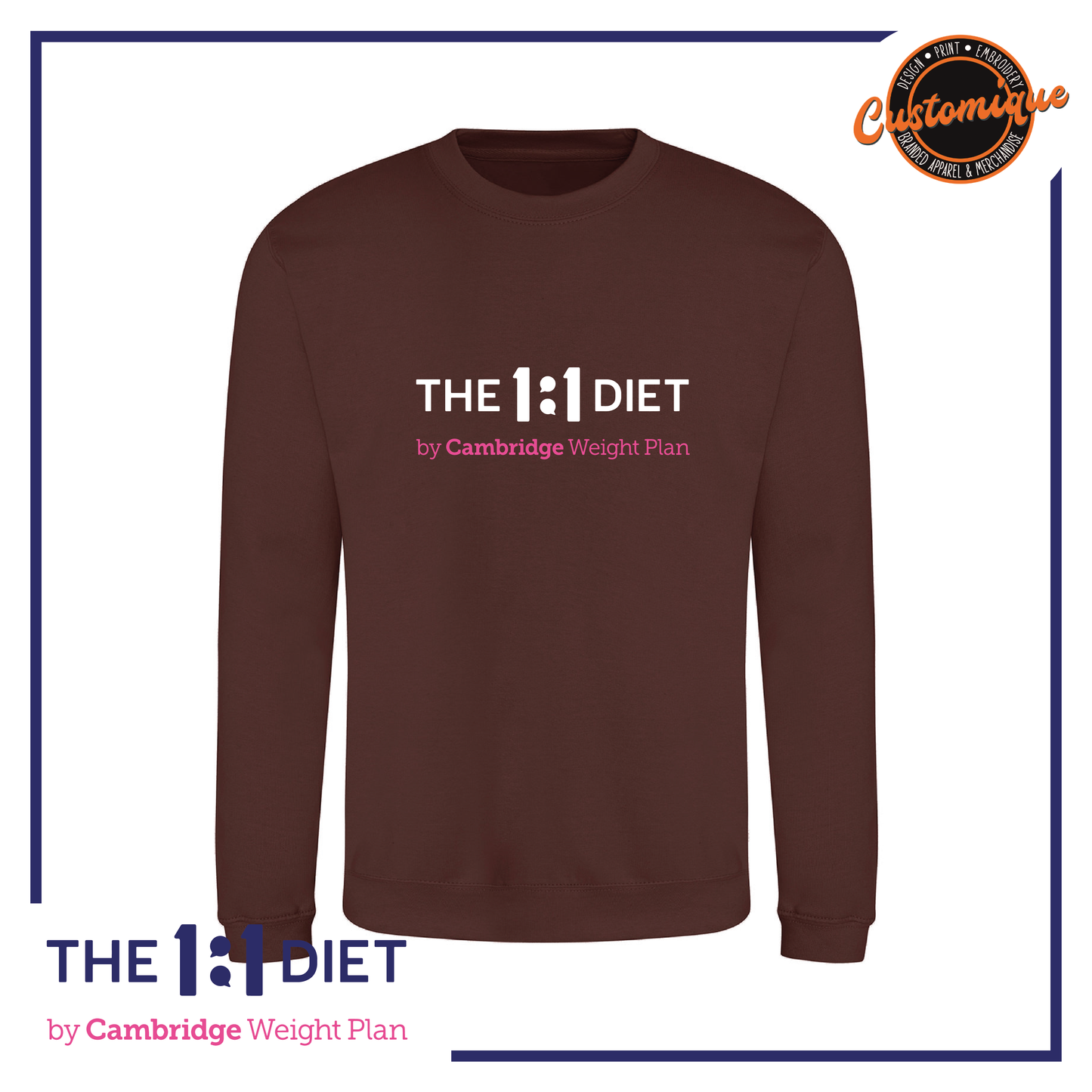 The 1:1 Diet - Mens / UNISEX Sweatshirt