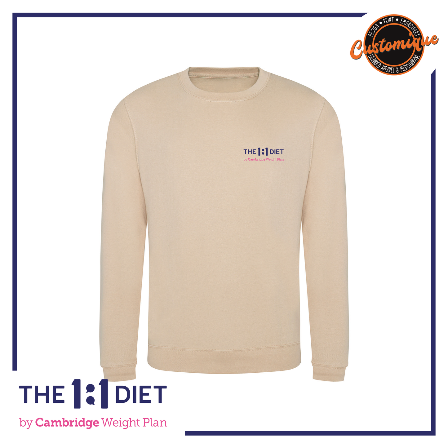 The 1:1 Diet - Mens / UNISEX Sweatshirt