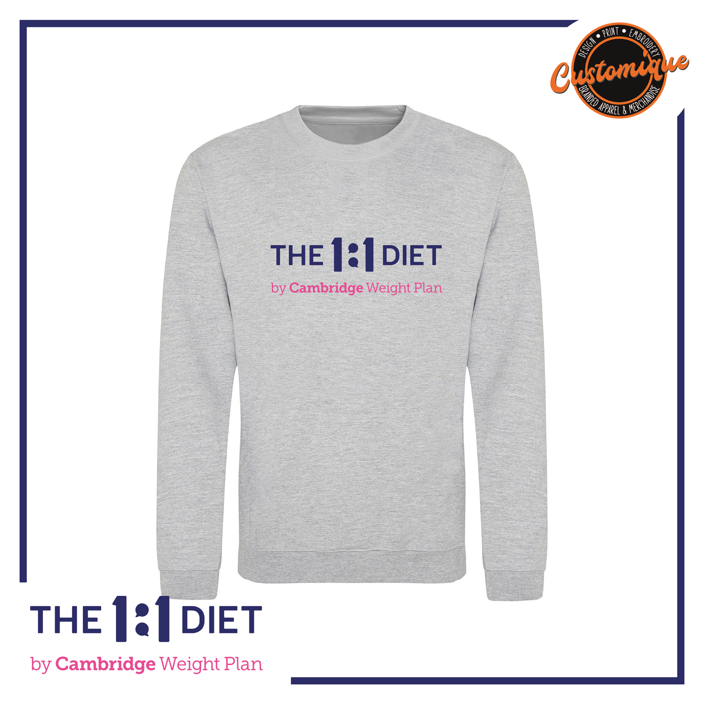 The 1:1 Diet - Mens / UNISEX Sweatshirt