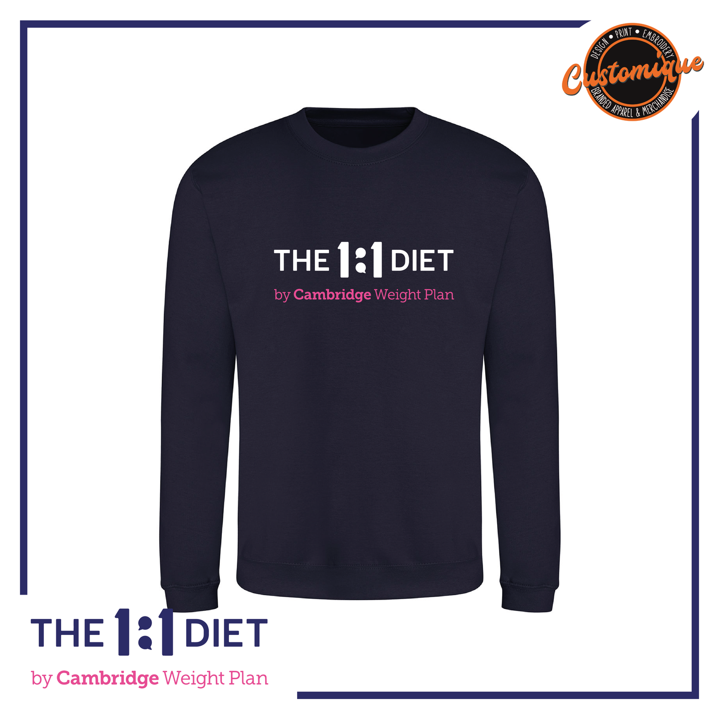 The 1:1 Diet - Mens / UNISEX Sweatshirt