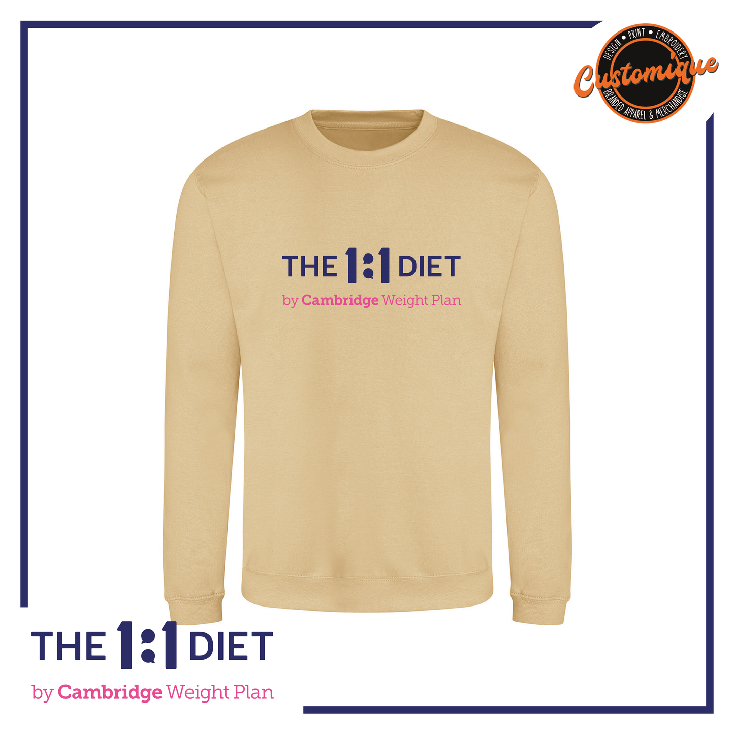 The 1:1 Diet - Mens / UNISEX Sweatshirt