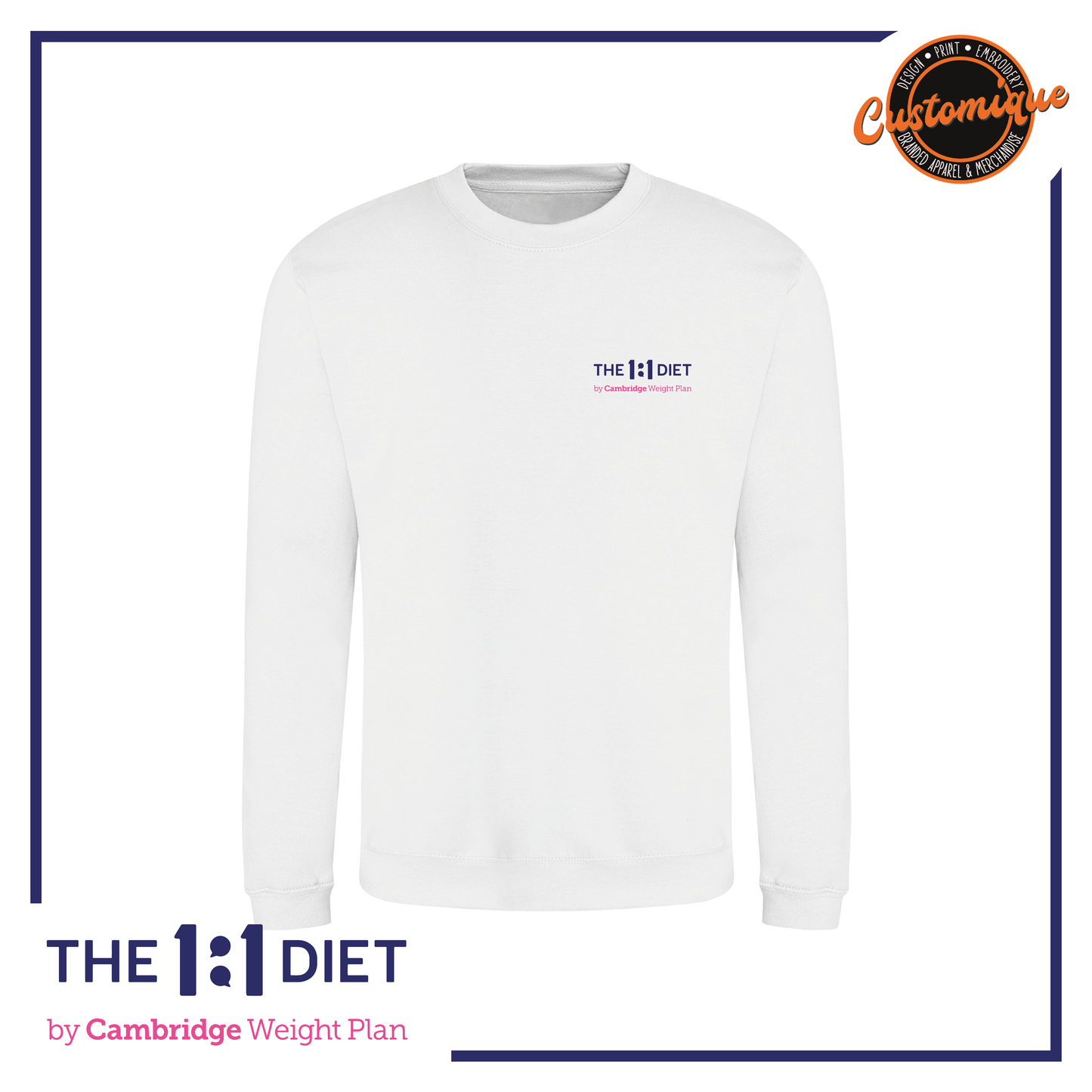 The 1:1 Diet - Mens / UNISEX Sweatshirt
