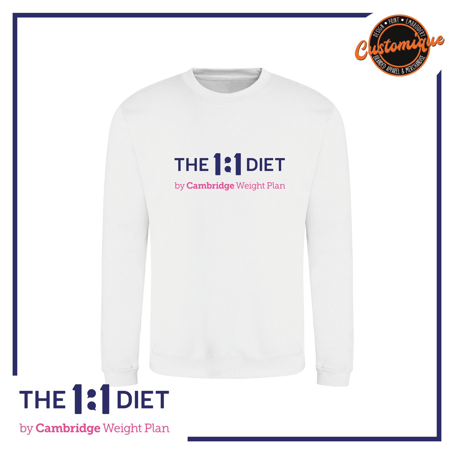 The 1:1 Diet - Mens / UNISEX Sweatshirt