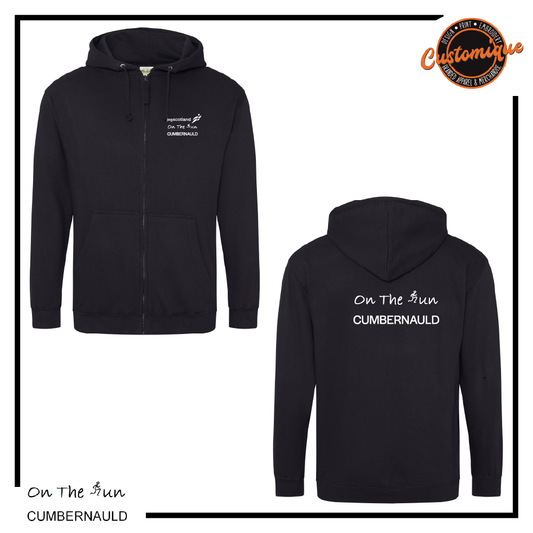 On The Run - Zipped Hoodie