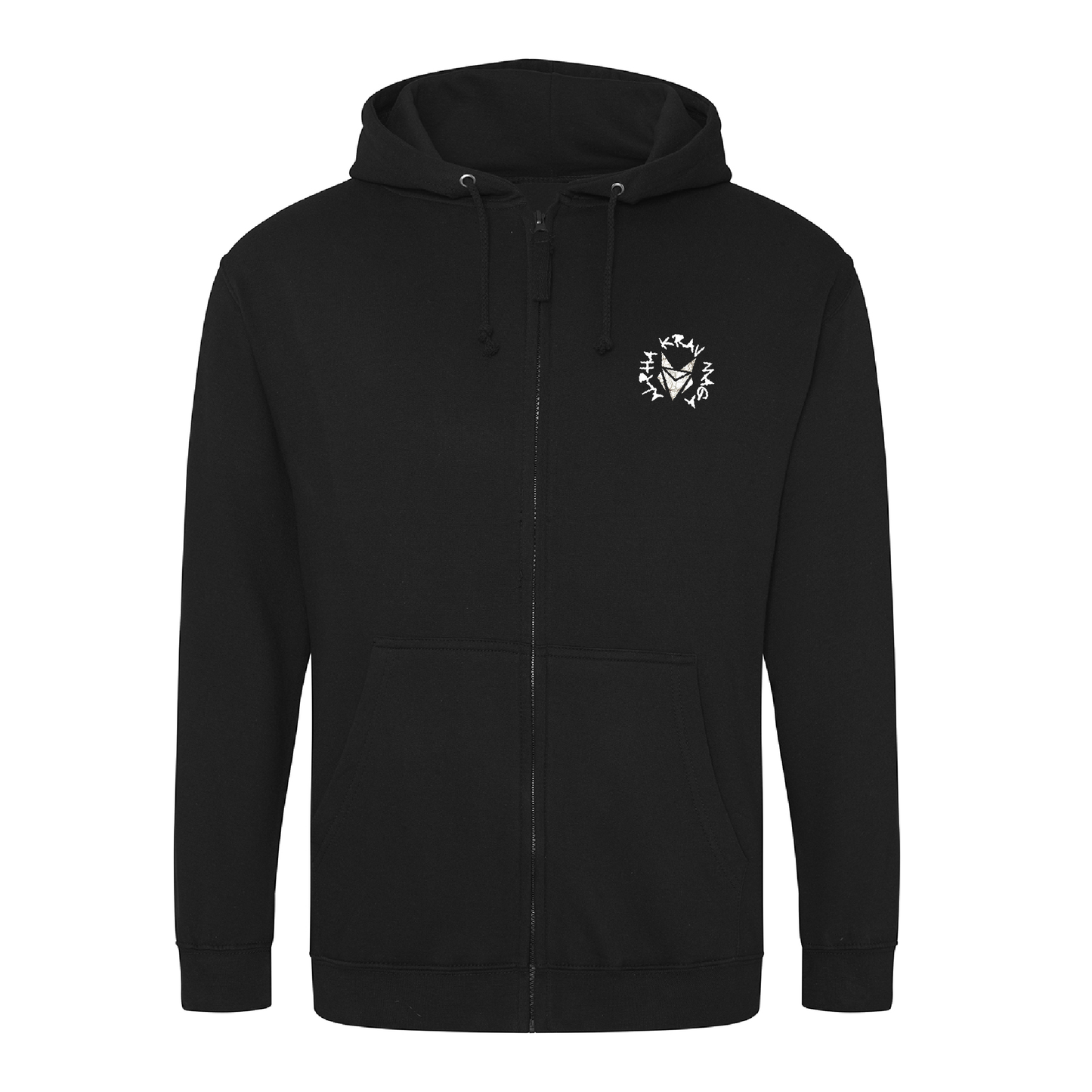 Alpha Krav Maga CRACKED LOGO - Zipped Hoodie