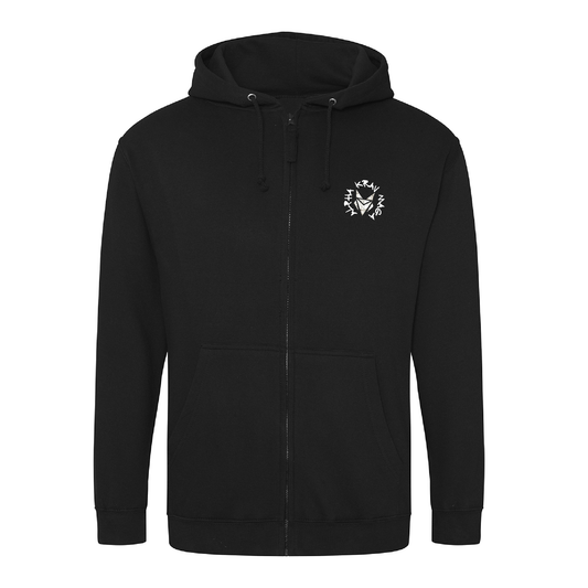 Alpha Krav Maga CRACKED LOGO - Zipped Hoodie