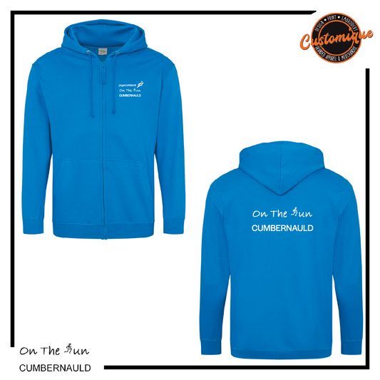 On The Run - Zipped Hoodie