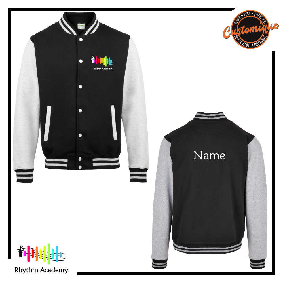 Rhythm Academy - Adult Baseball Jacket