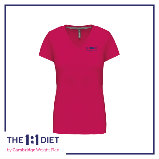 The 1:1 Diet - NEW Ladies V-Neck T-Shirt