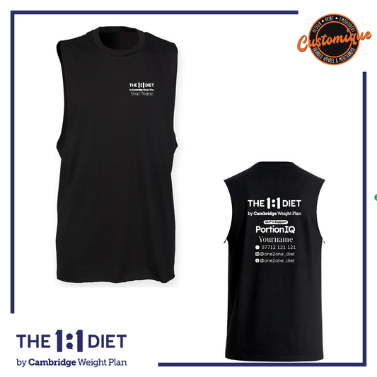 The 1:1 Diet - Mens High Neck Vest