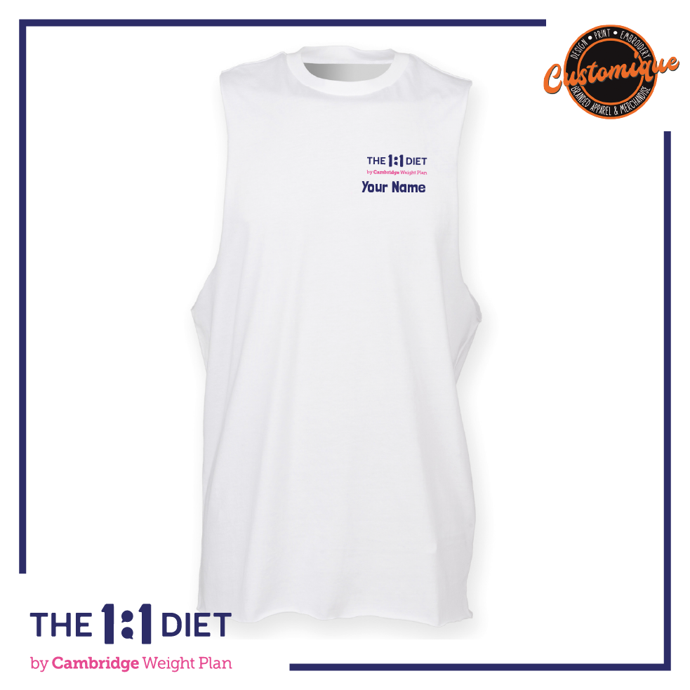 The 1:1 Diet - Mens High Neck Vest