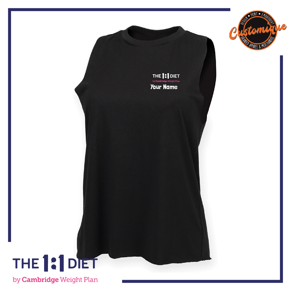 The 1:1 Diet - Ladies High Neck Vest
