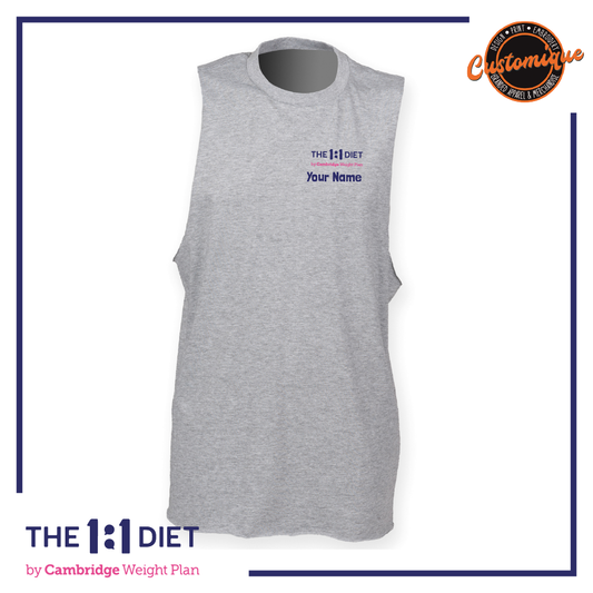 The 1:1 Diet -  Mens High Neck Vest
