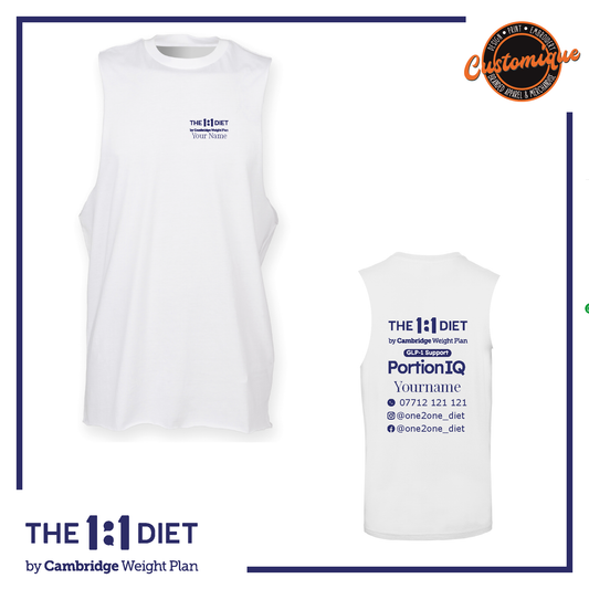 The 1:1 Diet - Mens High Neck Vest
