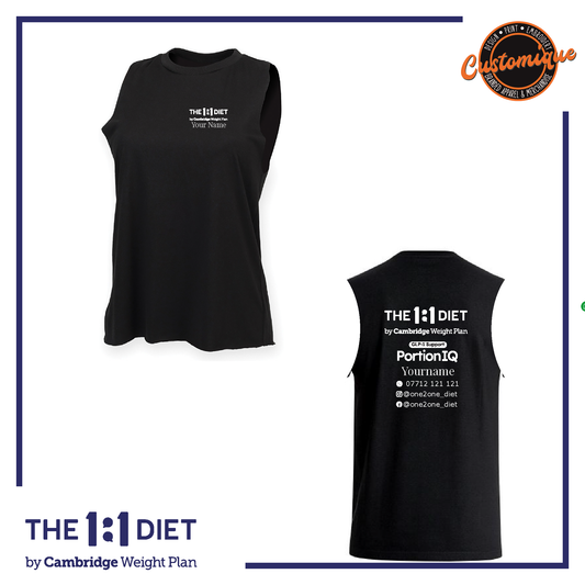 The 1:1 Diet - Ladies High Neck Vest