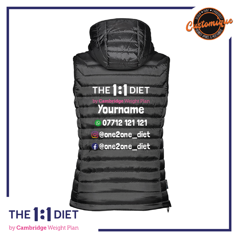 The 1:1 Diet - Ladies Gravity Thermal Gilet