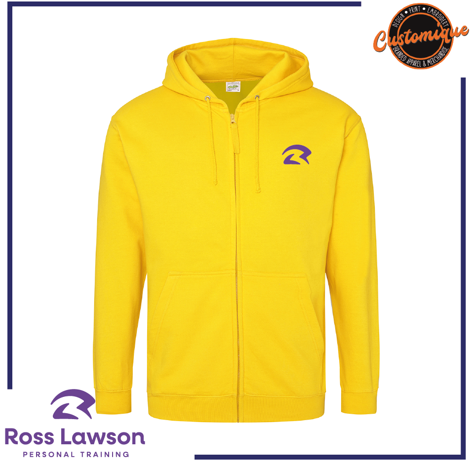 Ross Lawson PT - Zipped Hoodie