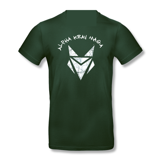 Alpha Krav Maga CRACKED LOGO - UNISEX Gym Breathable T-shirt