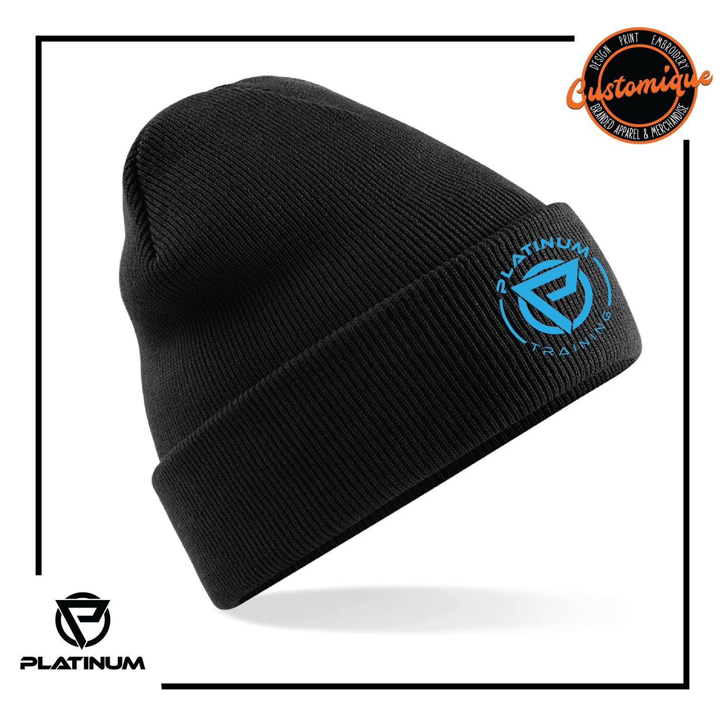 Platinum Training - Cuffed Beanie