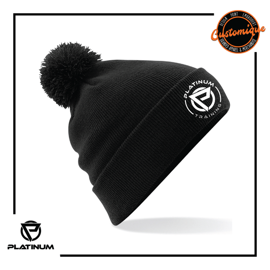 Platinum Training - Pom Pom Beanie