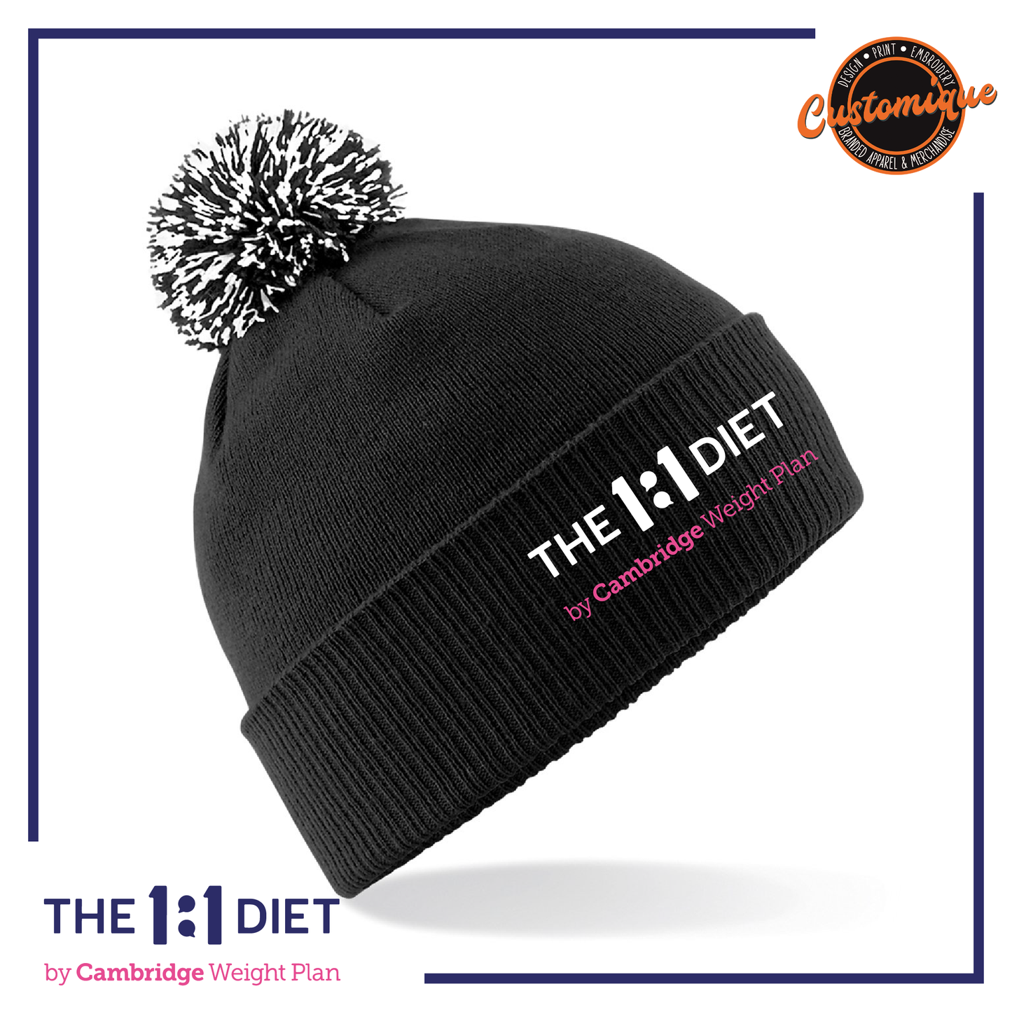 The 1:1 Diet - Bobble Hat