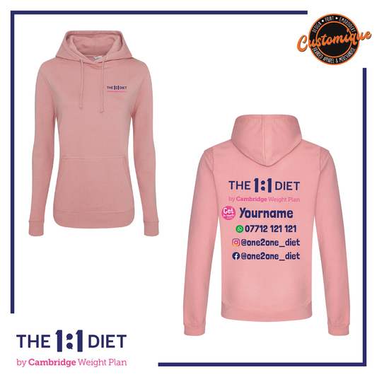 The 1:1 Diet - Girlie Hoodie