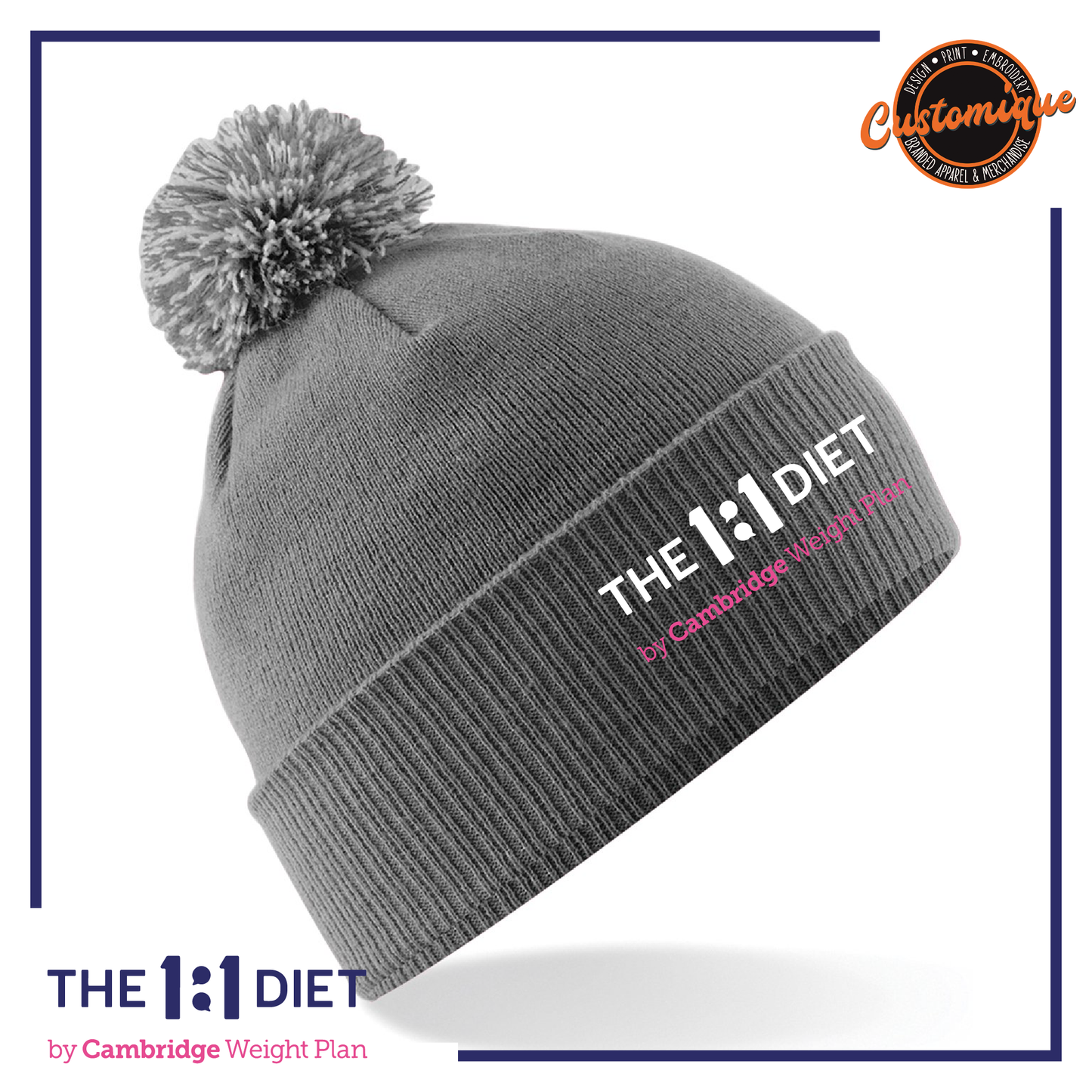 The 1:1 Diet - Bobble Hat