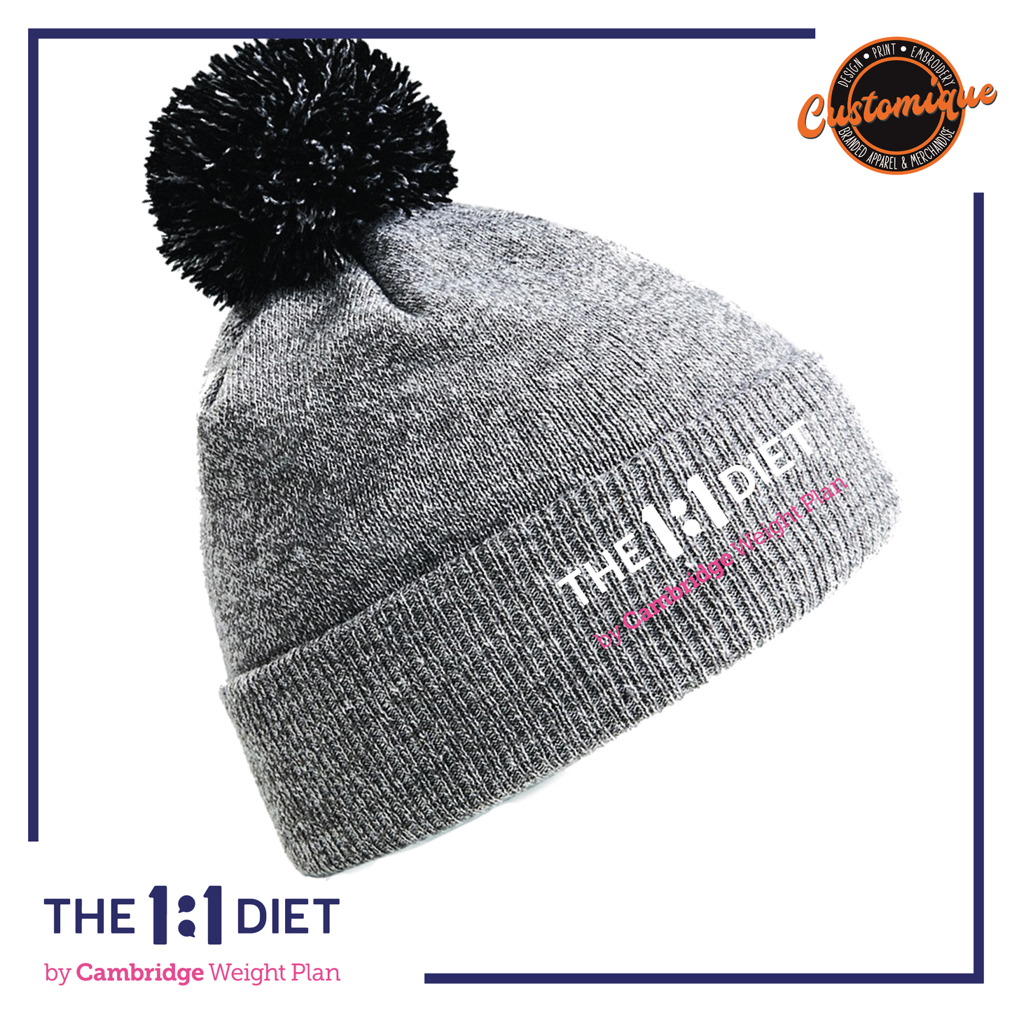 The 1:1 Diet - Bobble Hat