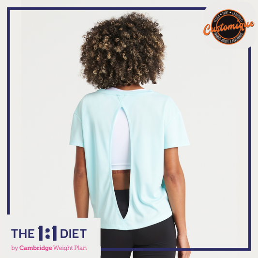 The 1:1 Diet - Ladies Open Back Tee