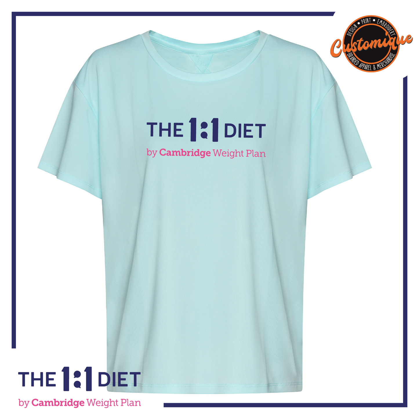 The 1:1 Diet - Ladies Open Back Tee