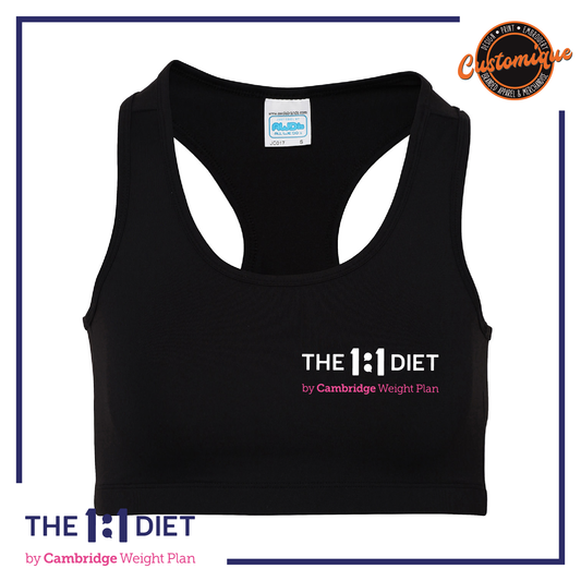 The 1:1 Diet - Ladies Cool Crop Top