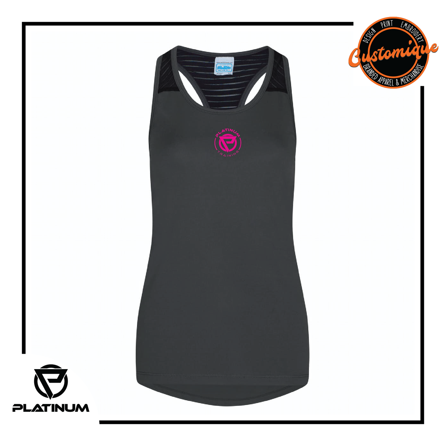 Platinum Training - Ladies Smooth Workout Vest