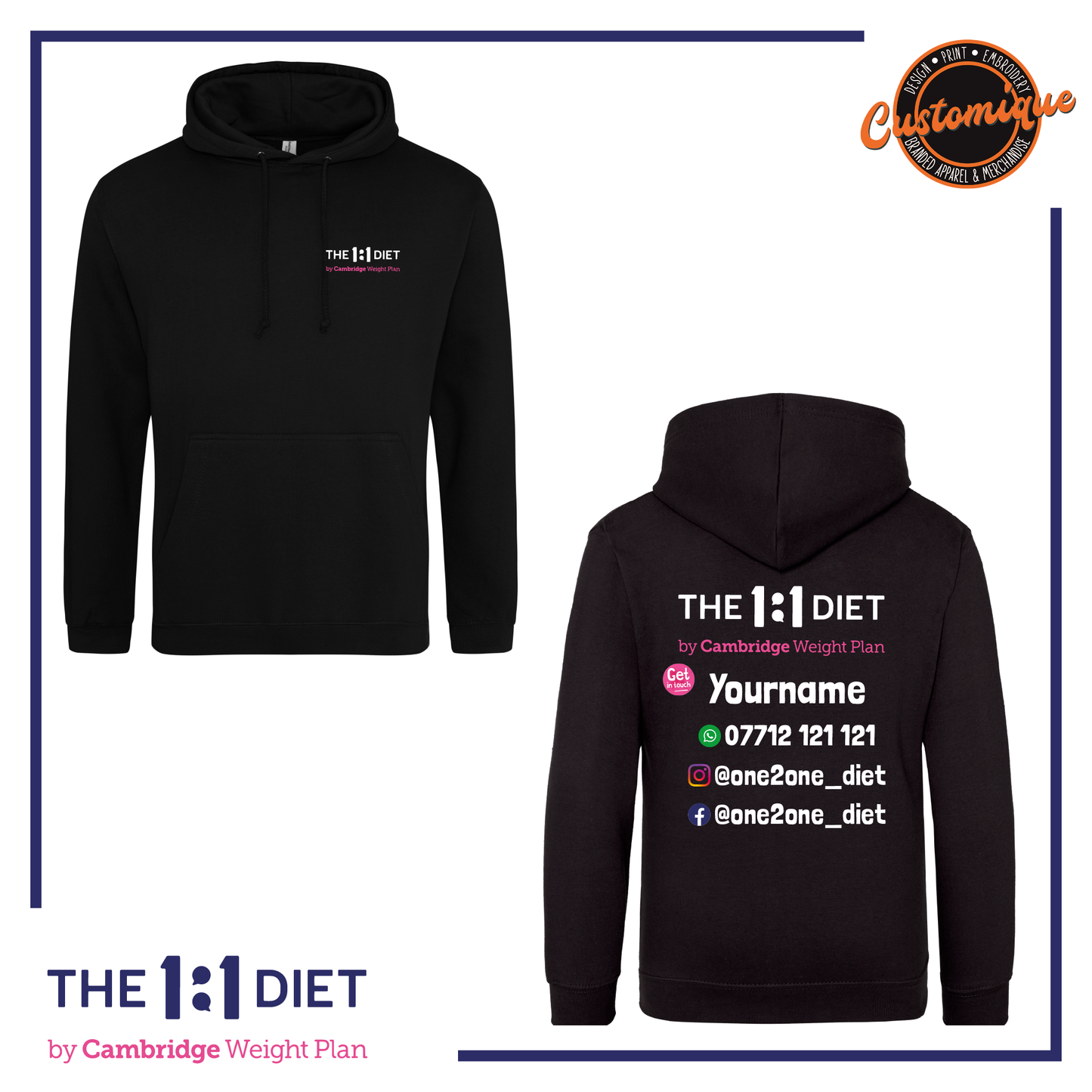 The 1:1 Diet - UNISEX Hoodie