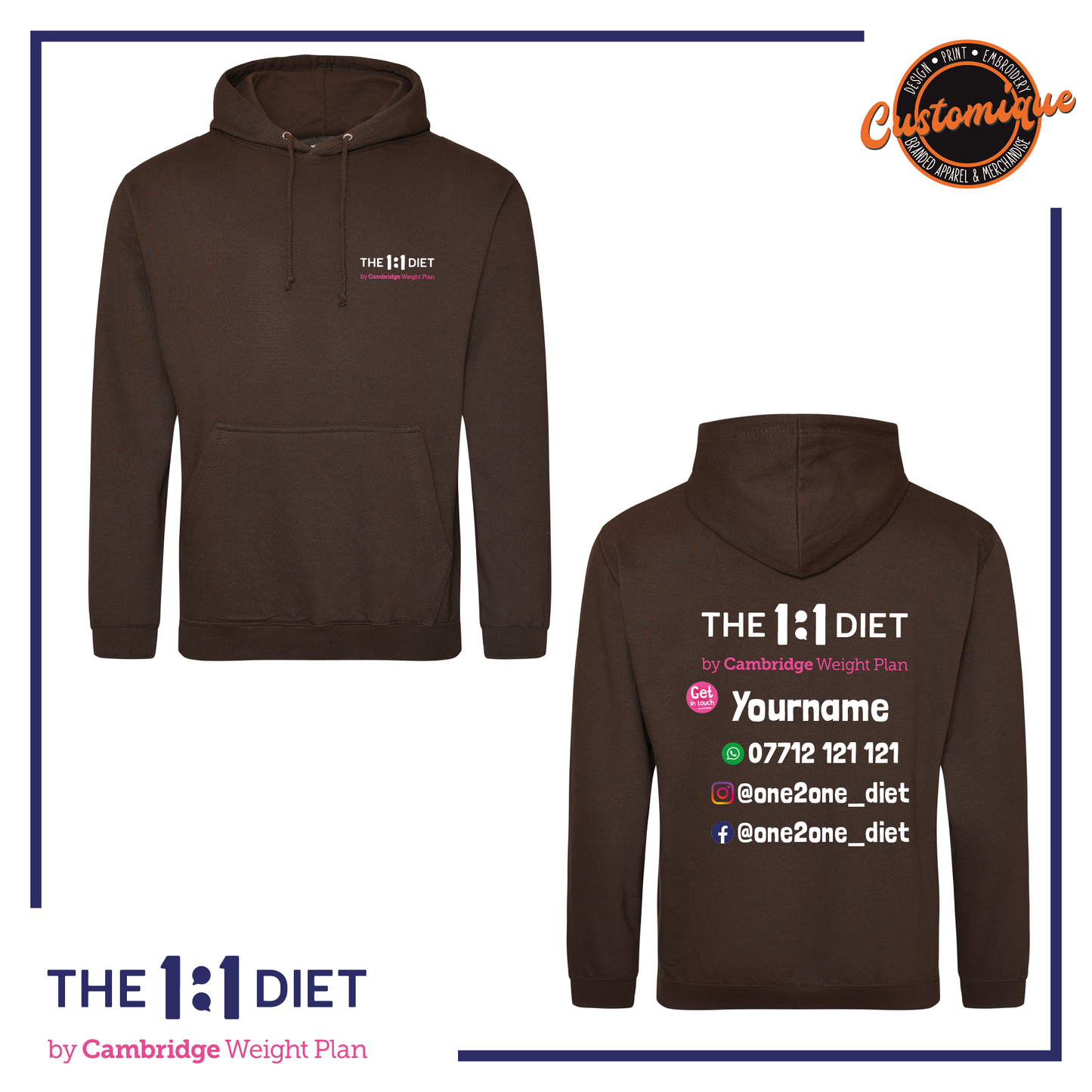 The 1:1 Diet - UNISEX Hoodie