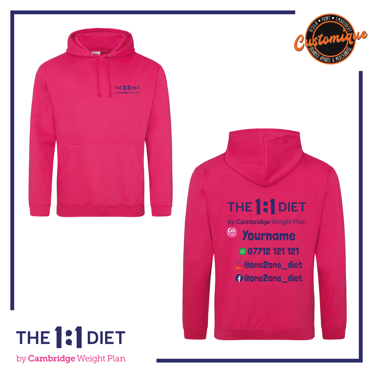 The 1:1 Diet - UNISEX Hoodie