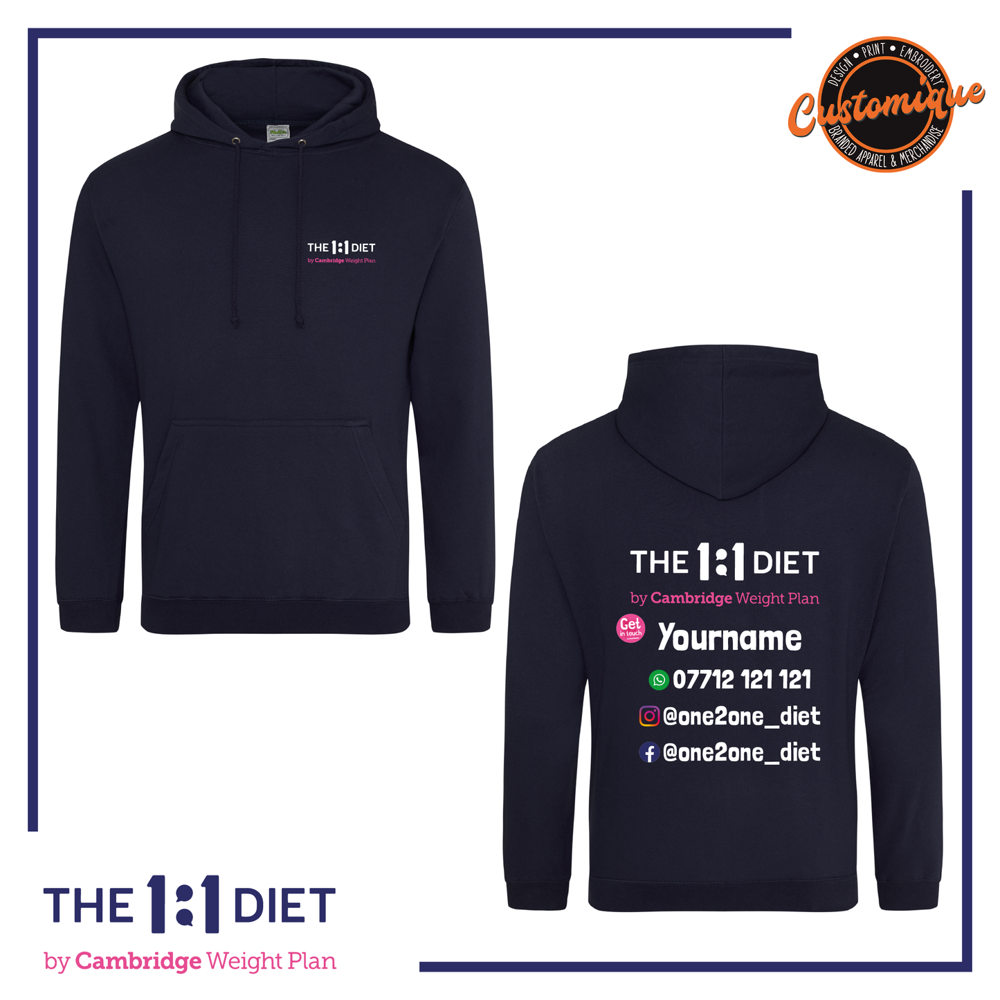 The 1:1 Diet - UNISEX Hoodie