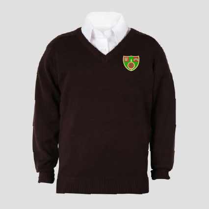 St Michael's Primary School - Knitted V-Neck Sweater