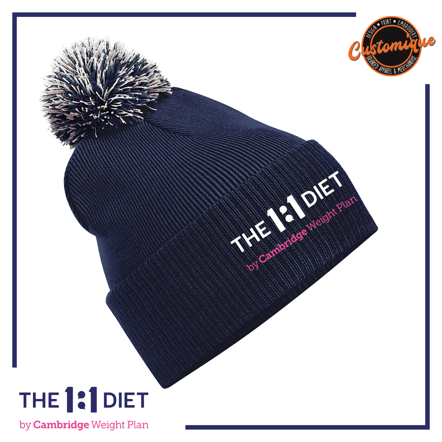 The 1:1 Diet - Bobble Hat