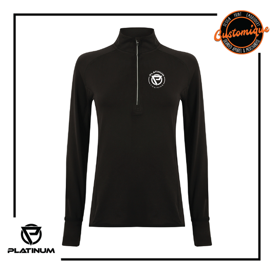 Platinum Training - Ladies 1/4 Zip Training Top