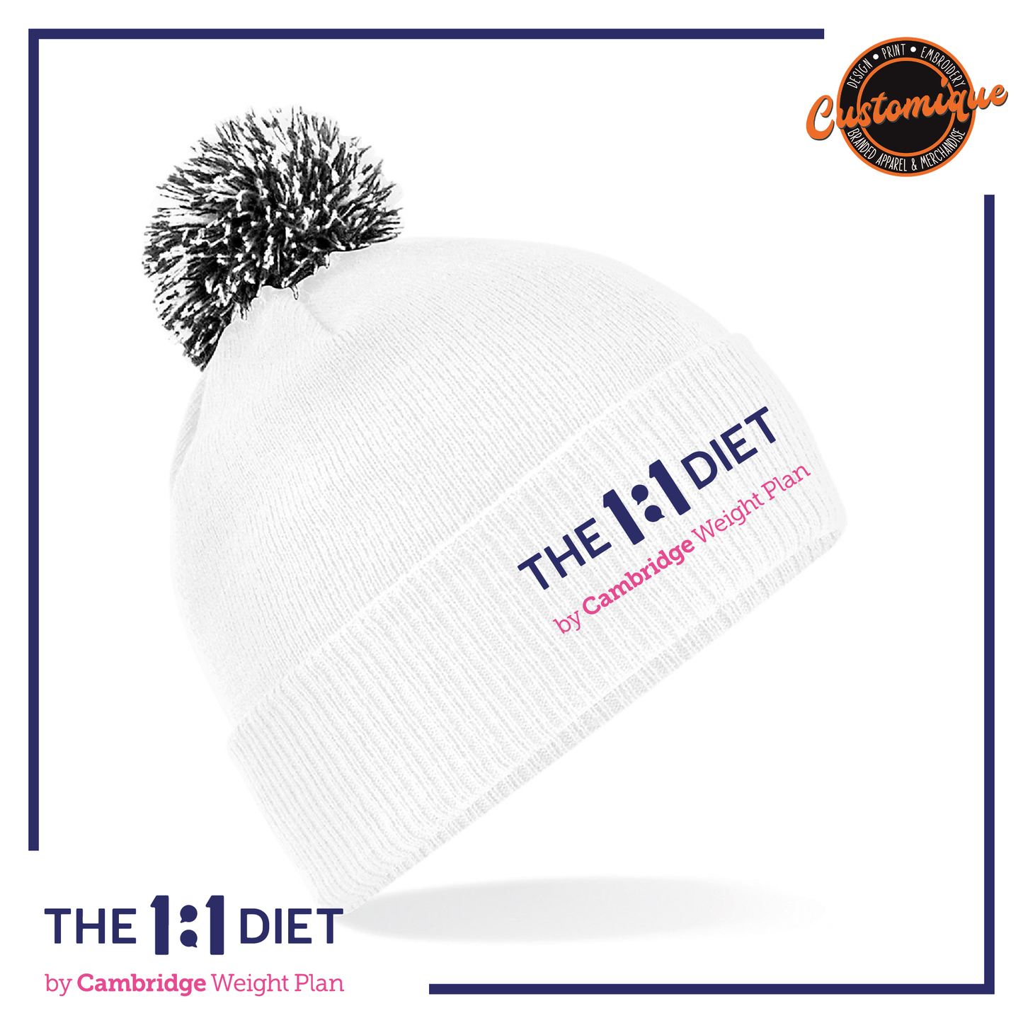 The 1:1 Diet - Bobble Hat