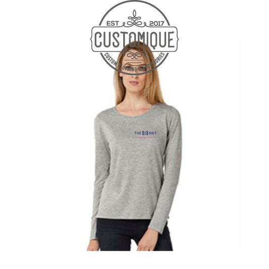 The 1:1 Diet - Ladies Long Sleeve T-Shirt