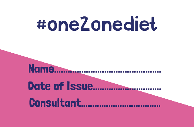 The 1:1 Diet - Loyalty Cards
