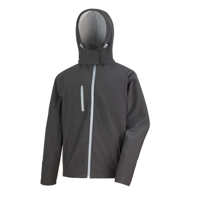 The 1:1 Diet - Mens Core TX Performance Hooded Softshell Jacket
