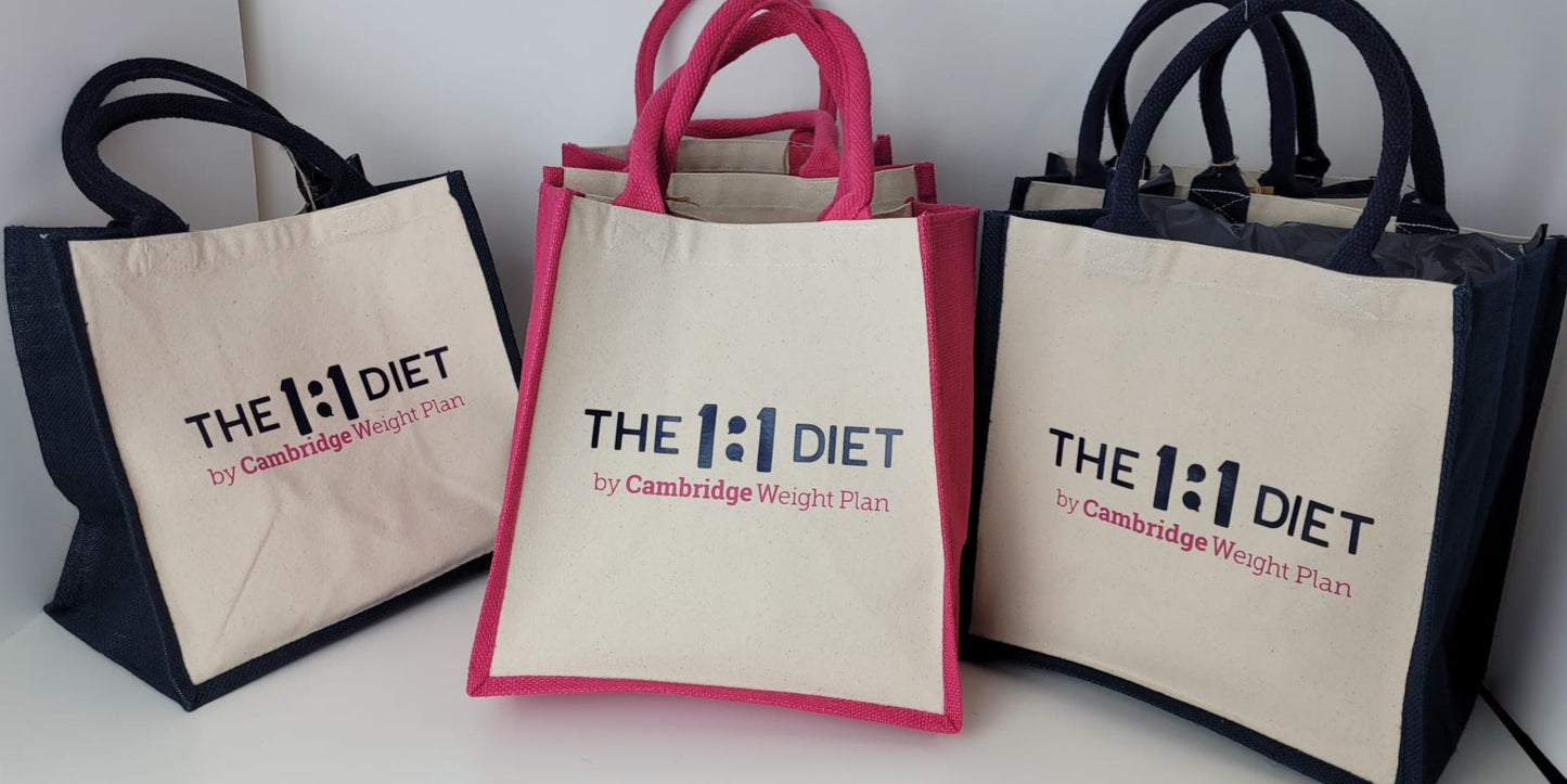 The 1:1 Diet - Canvas Tote Bag